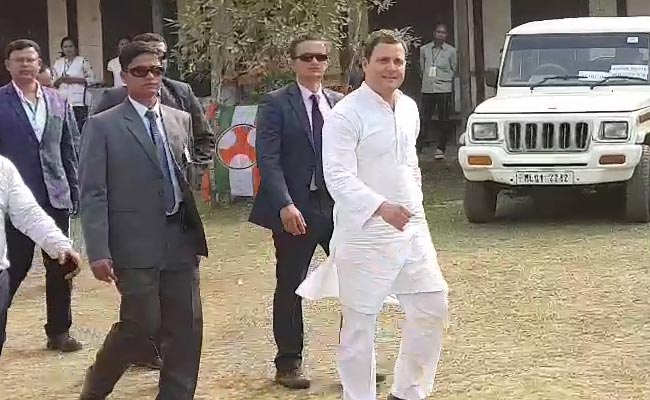 Ahead Of Meghalaya Polls, Rahul Gandhi's Strong Pitch In Congress Bastion