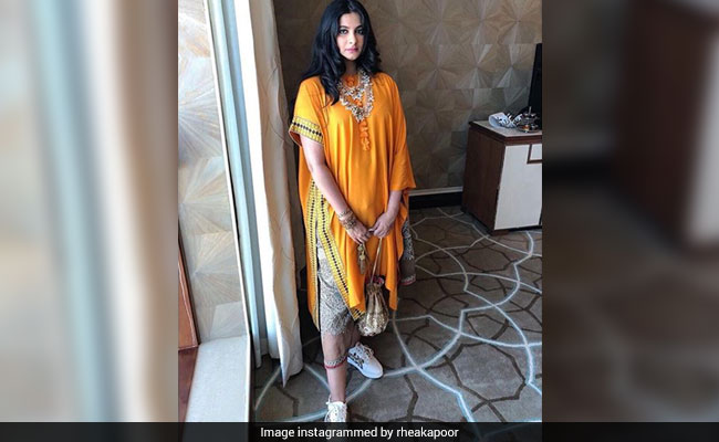 Rhea Kapoor's <i>Mehendi</i> Sneakers Are The Coolest Thing We've Seen In A While