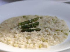 Green Asparagus Risotto