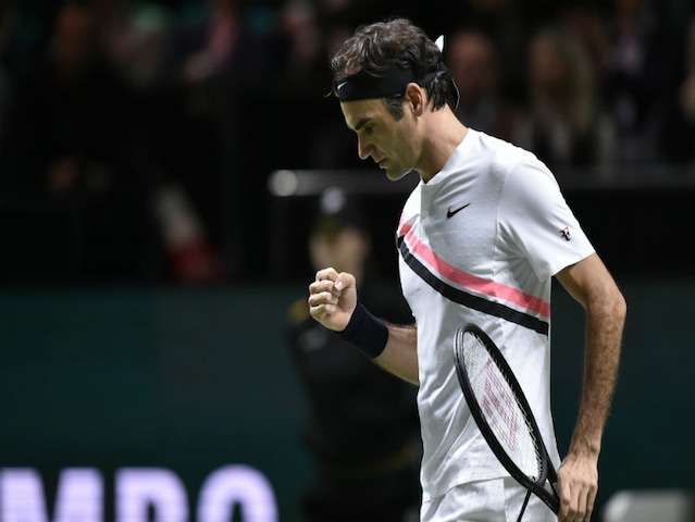 World No.1 Roger Federer Enters Rotterdam Open Final