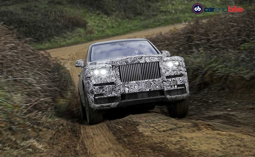 rolls royce cullinan suv teaser