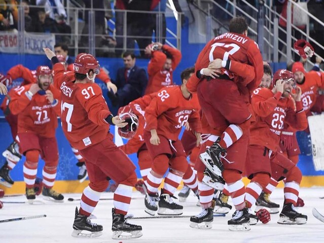 Pyeongchang Winter Olympics: Sudden-Death Russia Hold Nerve To Win Hockey Gold