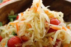 ग्रीन पपाया सलाद Recipe