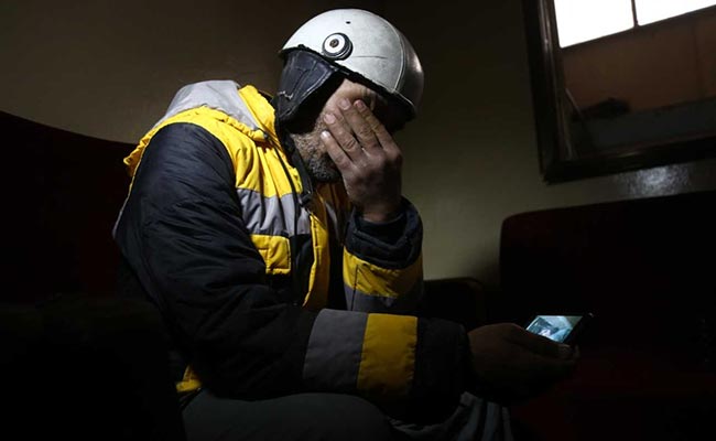 "I Save People, Mum, But...": Syria Rescuers Fail To Save Their Own