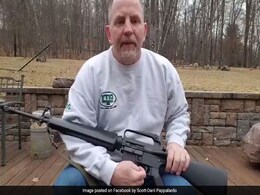 Man Cuts His AR-15 Rifle In Half After Florida School Massacre, Video Is Viral Man Cuts His AR-15 Rifle In Half After Florida School Massacre, Video Is Viral