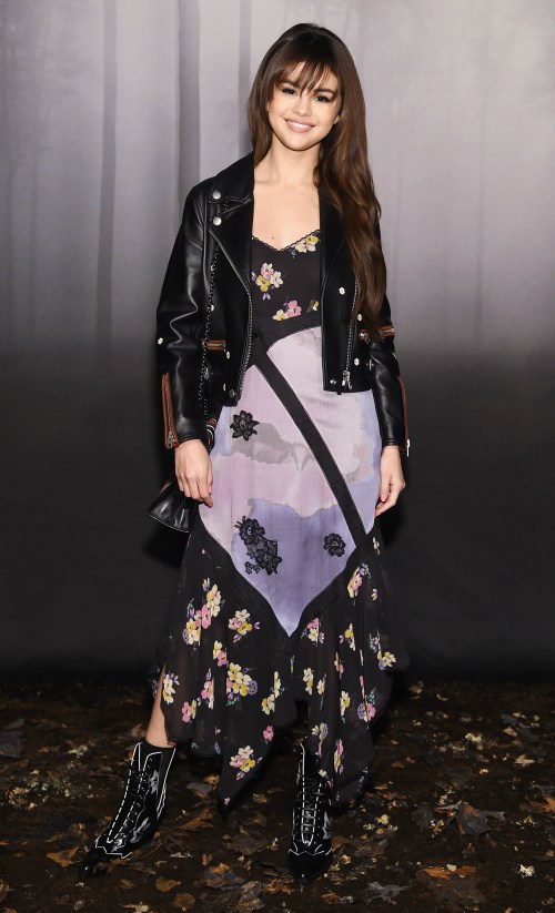 selena gomez nyfw look