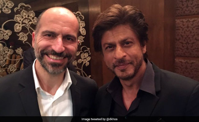 Uber CEO Meets Shah Rukh Khan And Twitter Can't Keep Calm