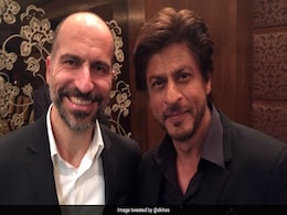Uber CEO Meets Shah Rukh Khan And Twitter Can't Keep Calm Uber CEO Meets Shah Rukh Khan And Twitter Can't Keep Calm