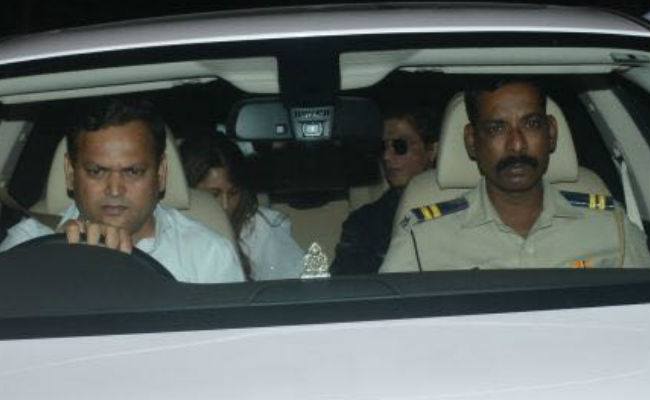 Sridevi's <i>Army</i> Co-Star Shah Rukh Khan And Gauri Join Rajinikanth, Kamal Haasan At Anil Kapoor's Home