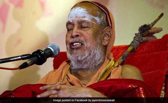Image result for Shankaracharya Jayendra Saraswathi passes away