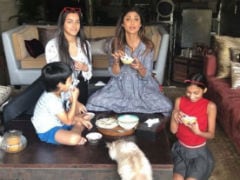 Inside Shilpa Shetty's 'Sunday Binge' With Son Viaan. See Who Won The 'Rosogolla Challenge'