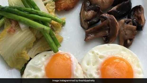 shilpa shetty kundra food breakfast