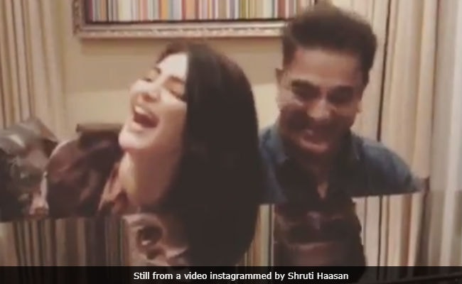 Shruti And Kamal Haasan's Jamming Session Is Adorable Beyond Words