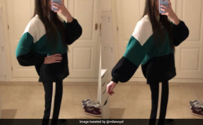 Womans Mirror Selfie Becomes Viral Optical Illusion Do Free Download Nude Photo Gallery 