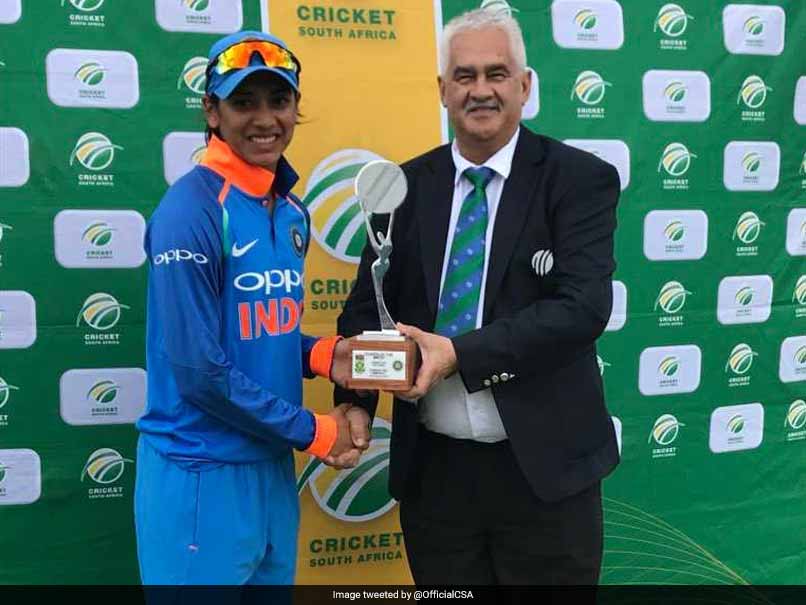 Smriti Mandhana Stars As India Womens Team Beat South Africa To Win ODI Series