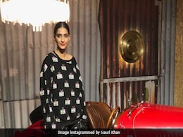 Sonam Kapoor Shoots At Gauri Khan Designs. Pics Here Sonam Kapoor Shoots At Gauri Khan Designs. Pics Here