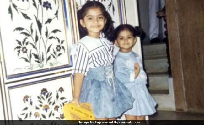 Sonam And Rhea Kapoor Look 'Super Innocent' In Childhood Pic - But Don't Be Fooled