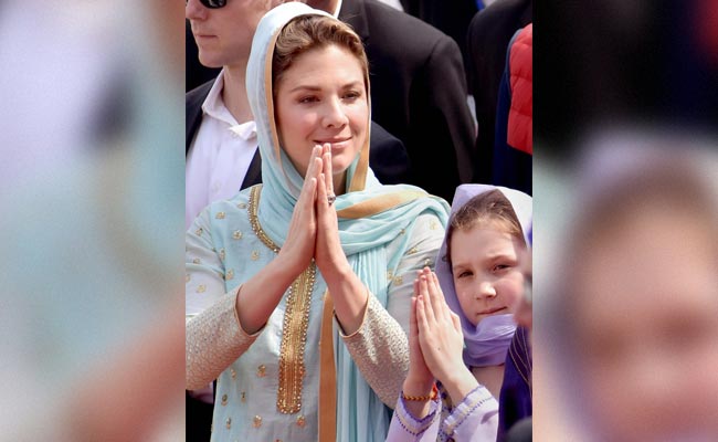 "Face The World With Your Head Held High," Sophie Trudeau Tells Young Women