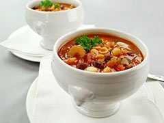 Kidney Beans and Pasta Soup