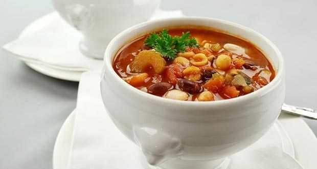 Kidney Beans and Pasta Soup