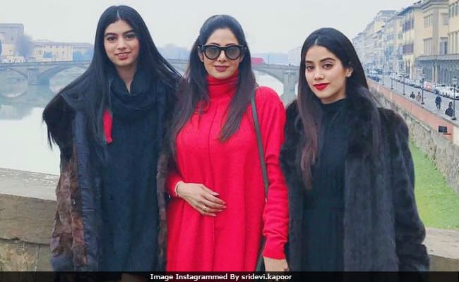 Sridevi, Always And Forever. 10 Pics Of Her And Daughters Janhvi And Khushi