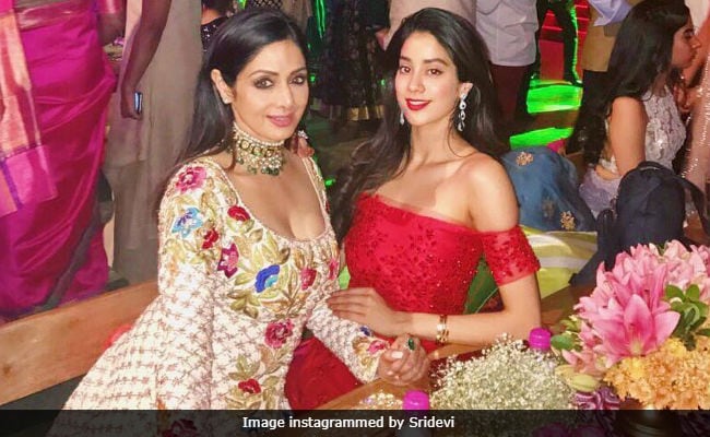 Image result for sridevi and janhvi