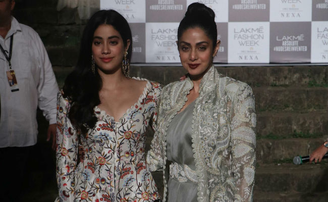 Lakme Fashion Week 2018: Sridevi And Janhvi Kapoor Added Stardust To Grand Finale