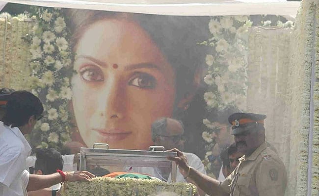 Sridevi's Ashes To Be Immersed In Rameswaram Tomorrow
