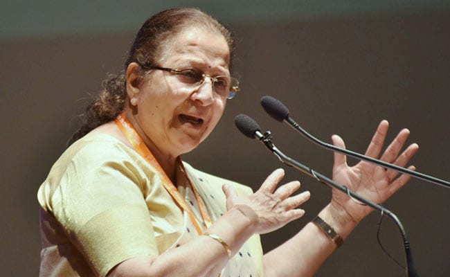 Haven't Sought Election Ticket From BJP Since 1989, Says Sumitra Mahajan