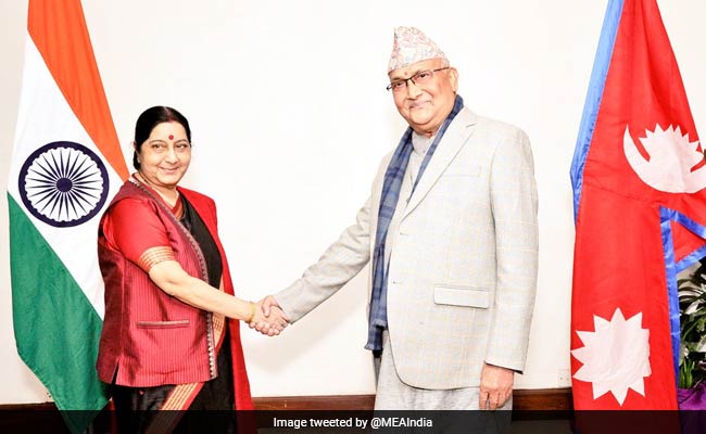 Sushma Swaraj In Kathmandu, India Budgets For Better Ties With Nepal