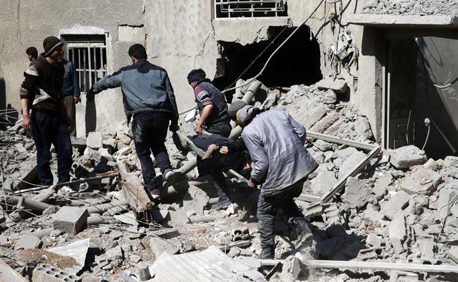 Amid Bloodshed, Civilians In Syria's Eastern Ghouta Shun Russia's Offer To Leave