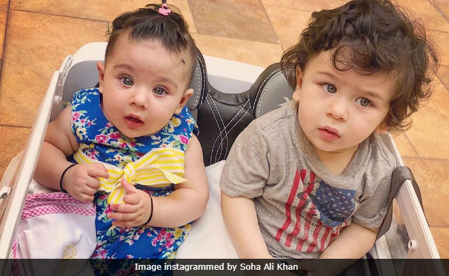 Cousins Taimur Ali Khan And Inaaya Carpool During Play Date. Such Adorable Pics