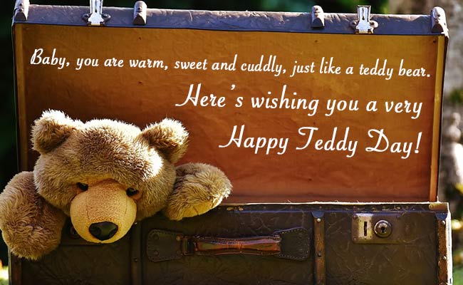 happy teddy day friends