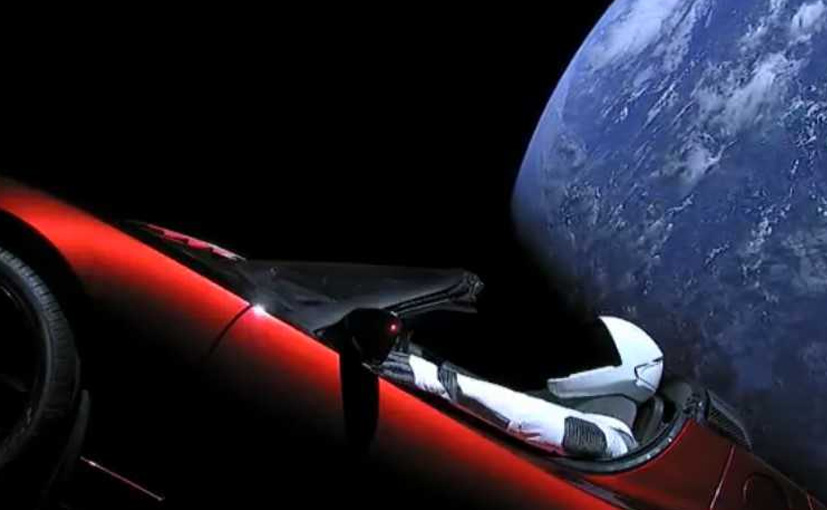 Now Track Tesla Roadster In Space