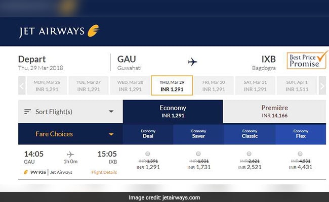 Jet Airways Holi Sale: Offer On Domestic Flight Tickets