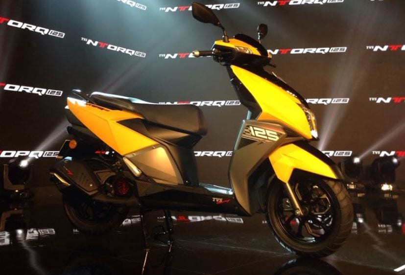 tvs ntorq 125 looks stylish sharp and bold