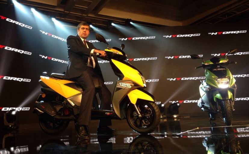 tvs ntorq launched