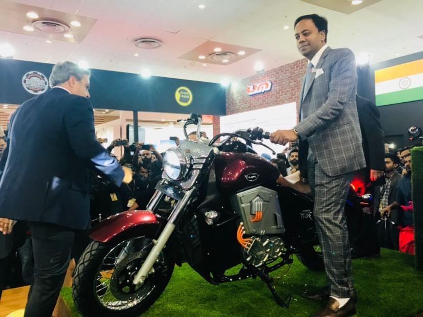 2018 Auto Expo: UM Motorcycles to Showcase Electric Motorcycle and