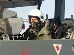 US Air Force Chief Flies In 'Made-In-India' Tejas Aircraft In Jodhpur