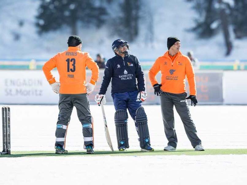 Ice Cricket: Shahid Afridis Royals Beat Virender Sehwags Badrutts Palace Diamonds On Lake St Moritz