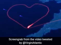Valentine's Day पर आसमान में बनाया दिल, इस फ्लाइट ने किया ये कारनामा