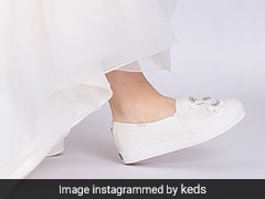 Brides-To-Be, Rejoice Because Wedding Sneakers Finally Exist