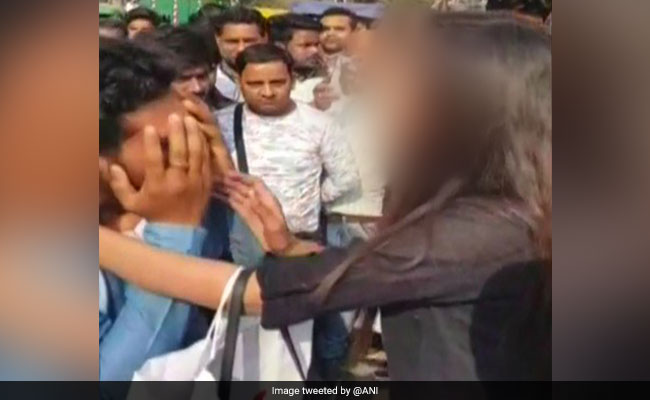 Delhi Woman Slaps Man, Drags Him To Police Station For Obscene Remarks