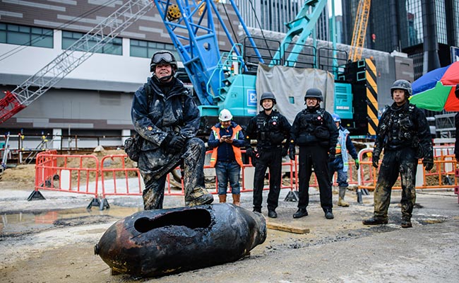 WWII Bomb Defused In Hong Kong After Thousands Evacuated