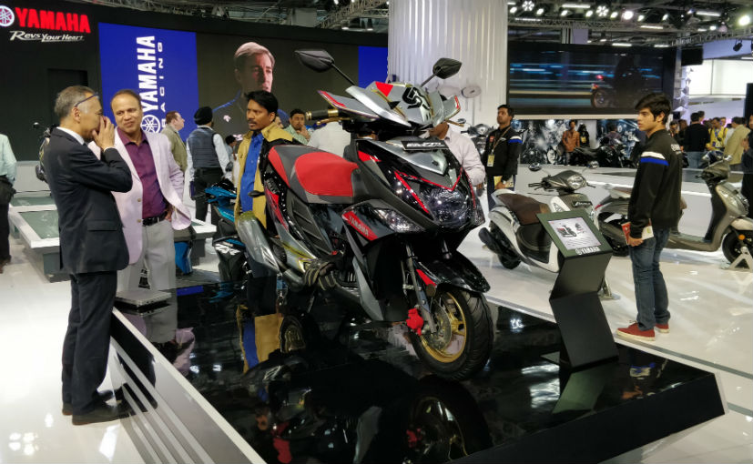 Auto Expo 2018: Yamaha Ray ZR 110 Street Rally Edition Showcased