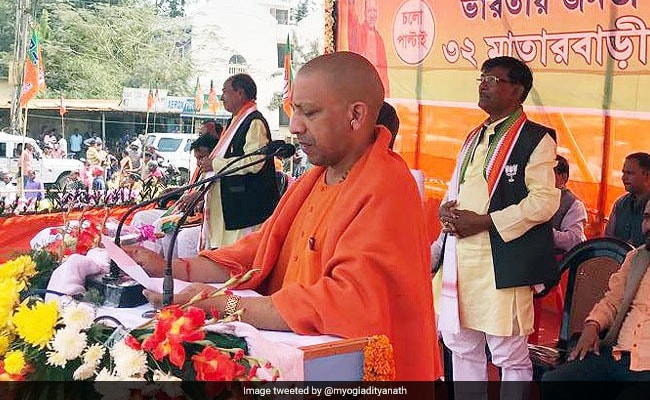 'Commission Raj' In Tripura Under Left Rule: Yogi Adityanath