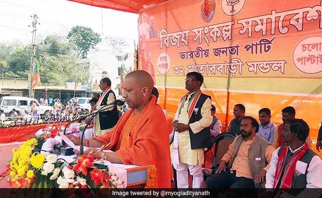 PM Modi's Popularity Will Help BJP Oust Left In Tripura, Says Yogi Adityanath