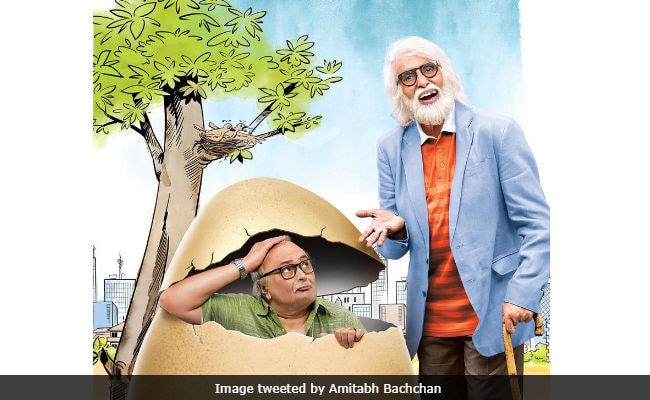 102 Not Out First Poster: Amitabh Bachchan Is 'Old School' Rishi Kapoor's 'Cool' Dad