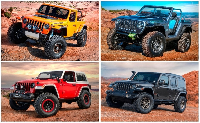 A look at the complete lineup of Jeep's 2018 Easter Safari custom SUVs