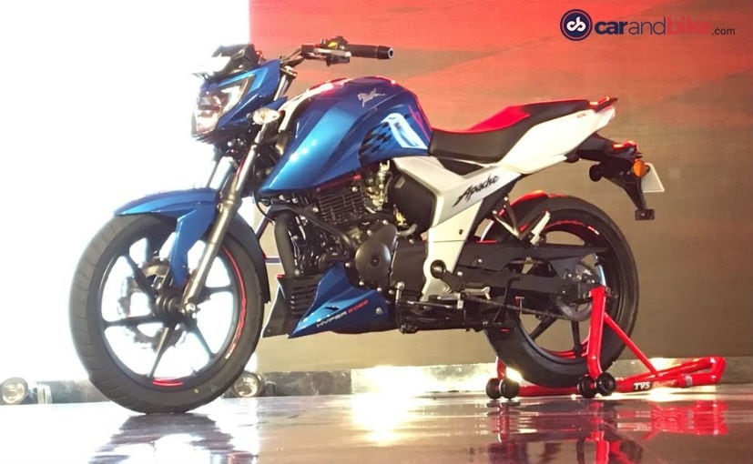 18 Tvs Apache Rtr 160 4v Launched Prices Start At Rs 81 490